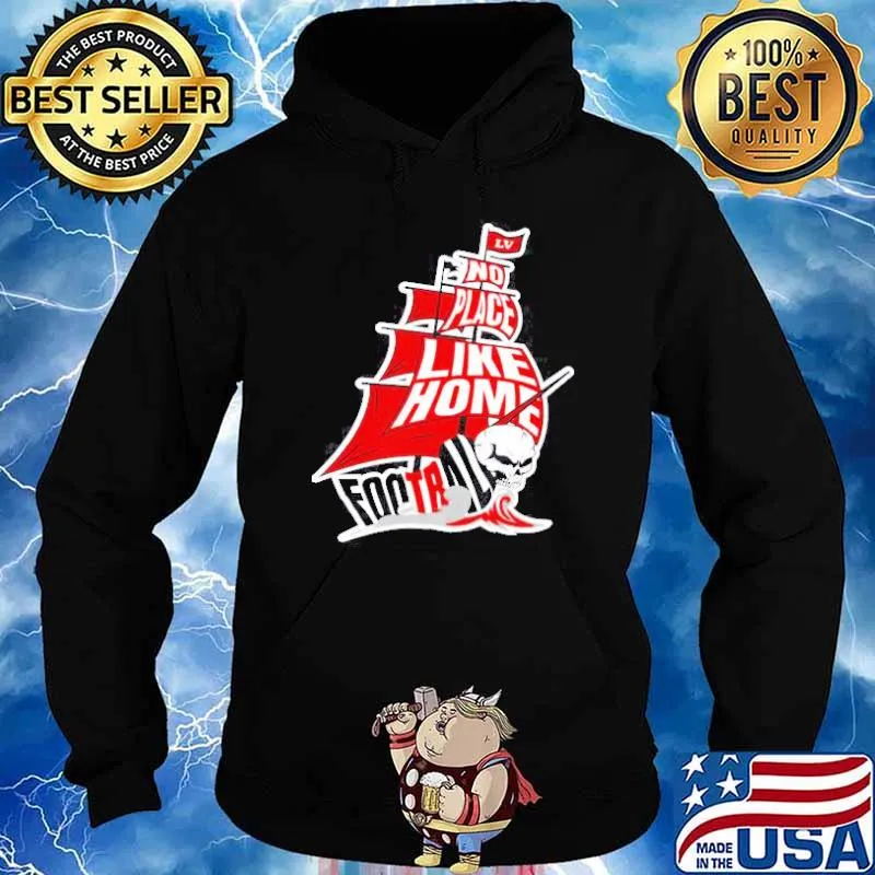 No place like home football sheep s Hoodie