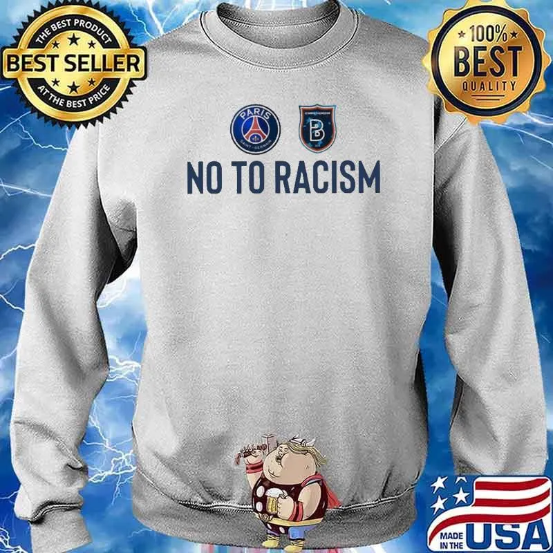NO TO RACISM PSG Shirt Sweater