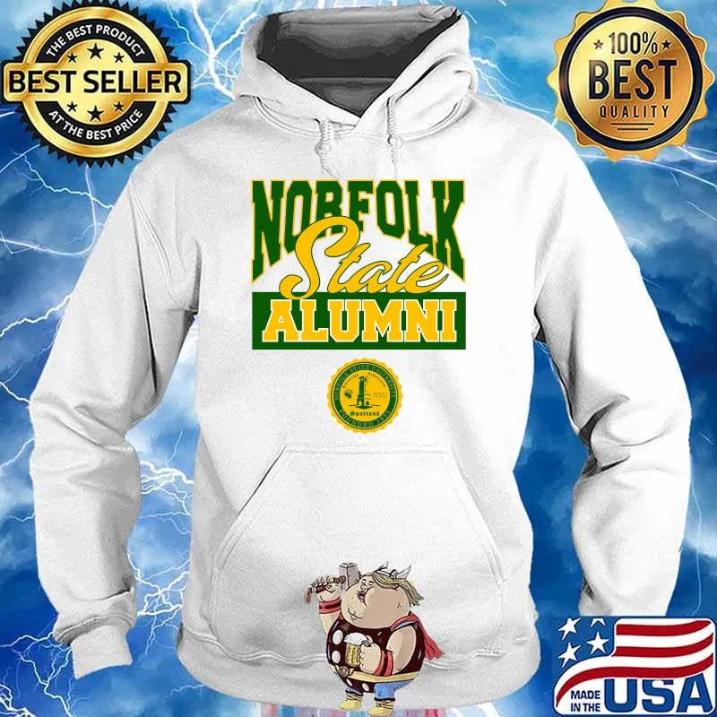 Norfolk 1935 Alumni State University T-Shirt Hoodie