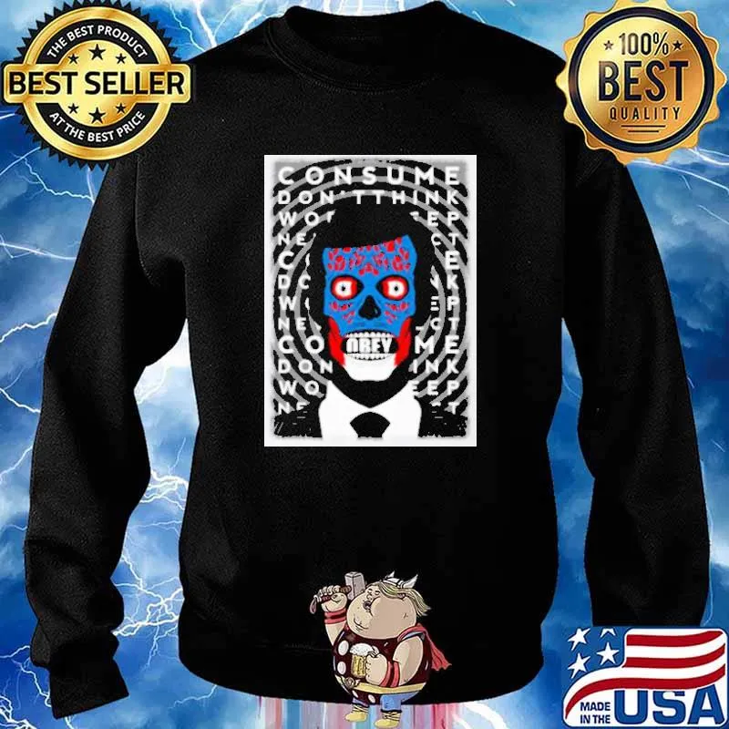 Obey Consume Don't Think Shirt Sweater