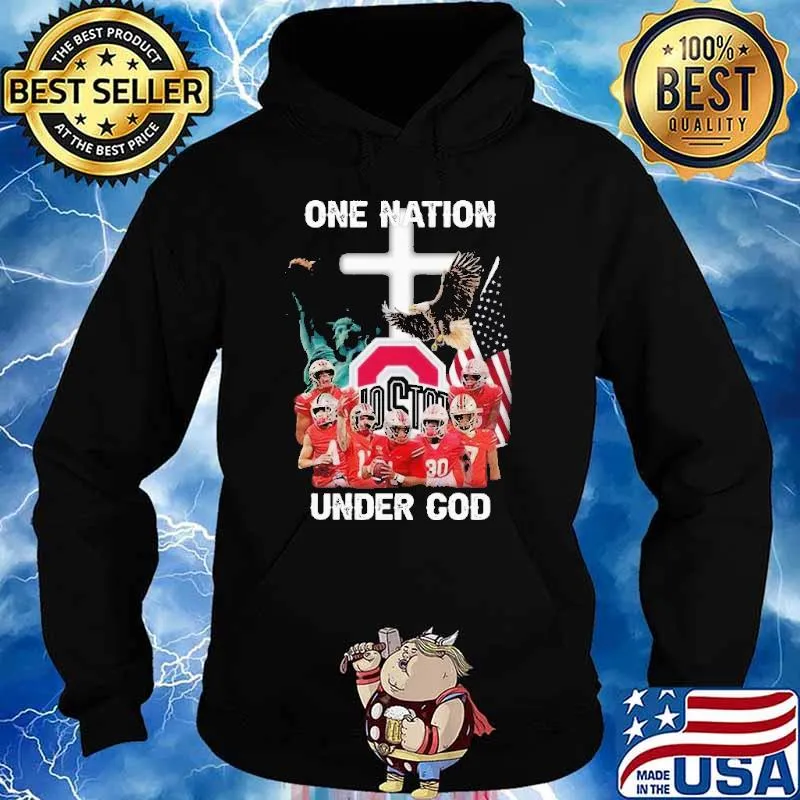 Ohio State Buckeyes One Nation Under God Shirt Hoodie