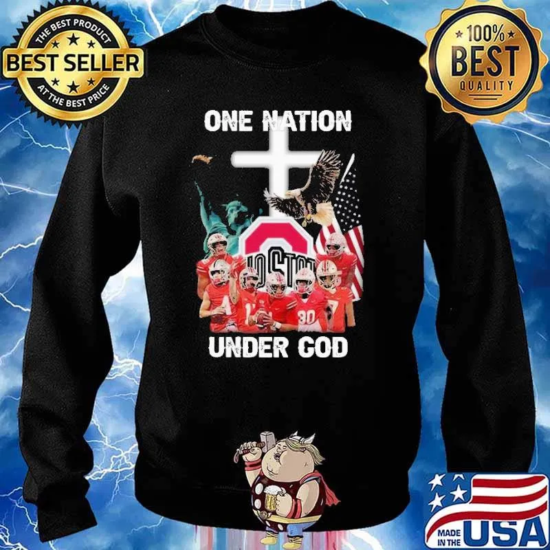 Ohio State Buckeyes One Nation Under God Shirt Sweater
