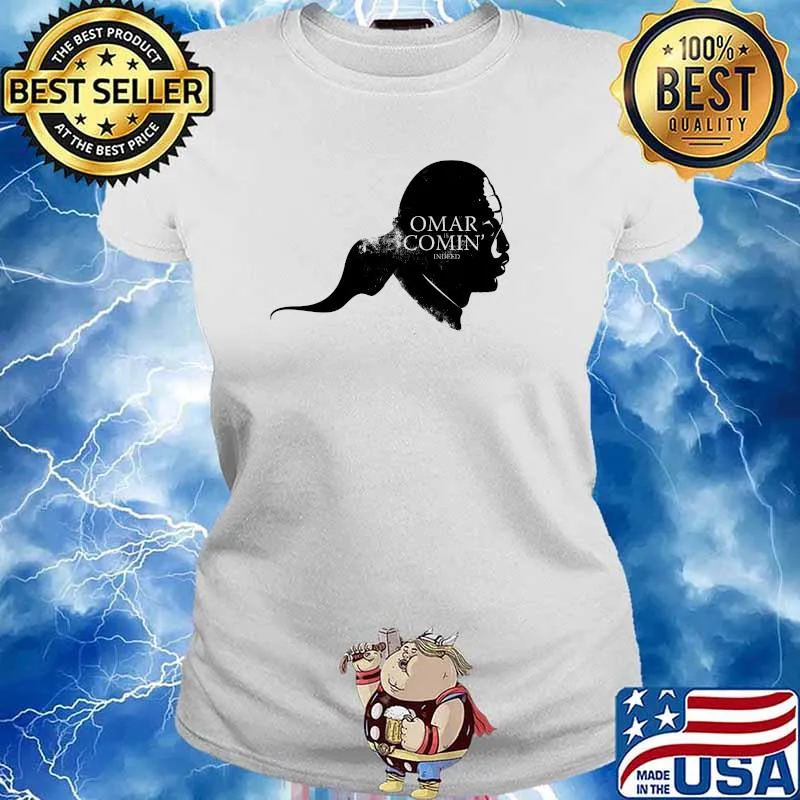 Omar is comin face T-Shirt Ladies tee