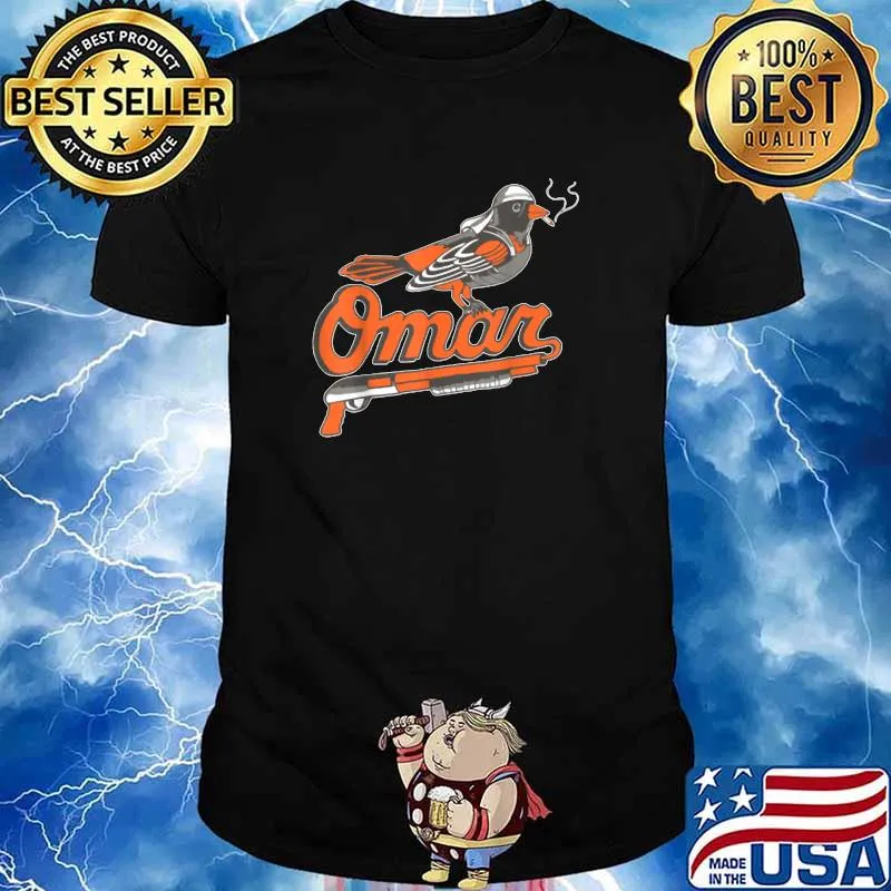 Omar The Wire Baltimore Oriolez T-Shirt