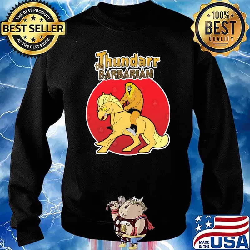 Ookla The Mok - Thundarr The Barbarian Cartoon Shirt Sweater