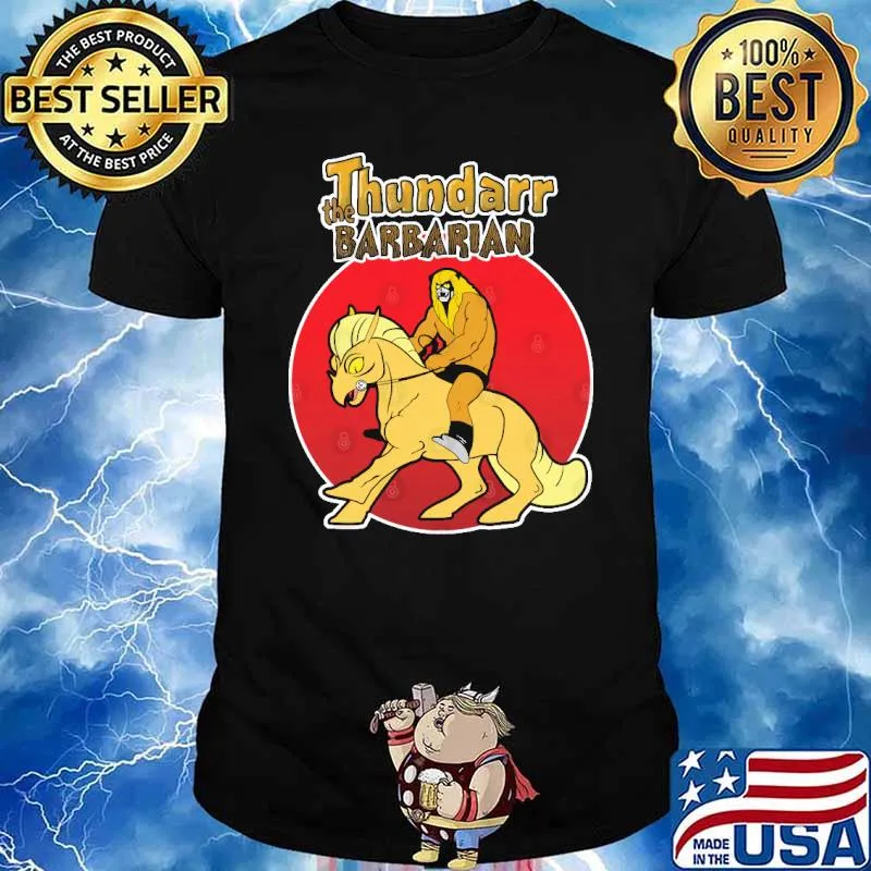 Ookla The Mok - Thundarr The Barbarian Cartoon Shirt