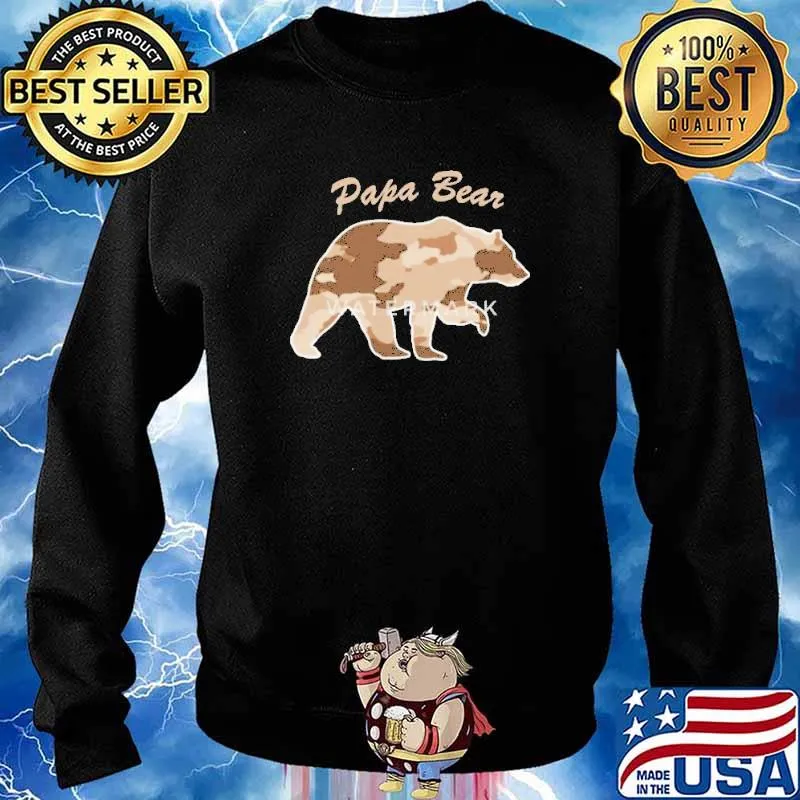 Papa Bear Shirt Sweater