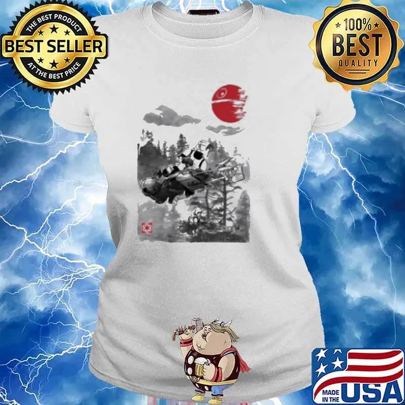 Patrolling The Endor Moon Shirt Ladies tee