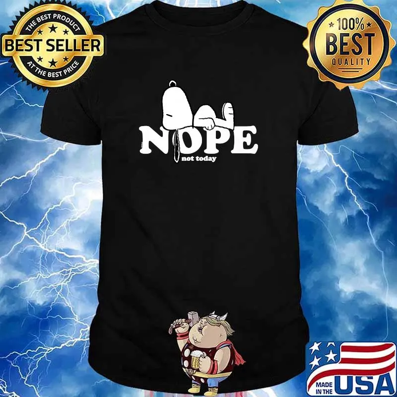 Peanuts - Snoopy Nope T-Shirt