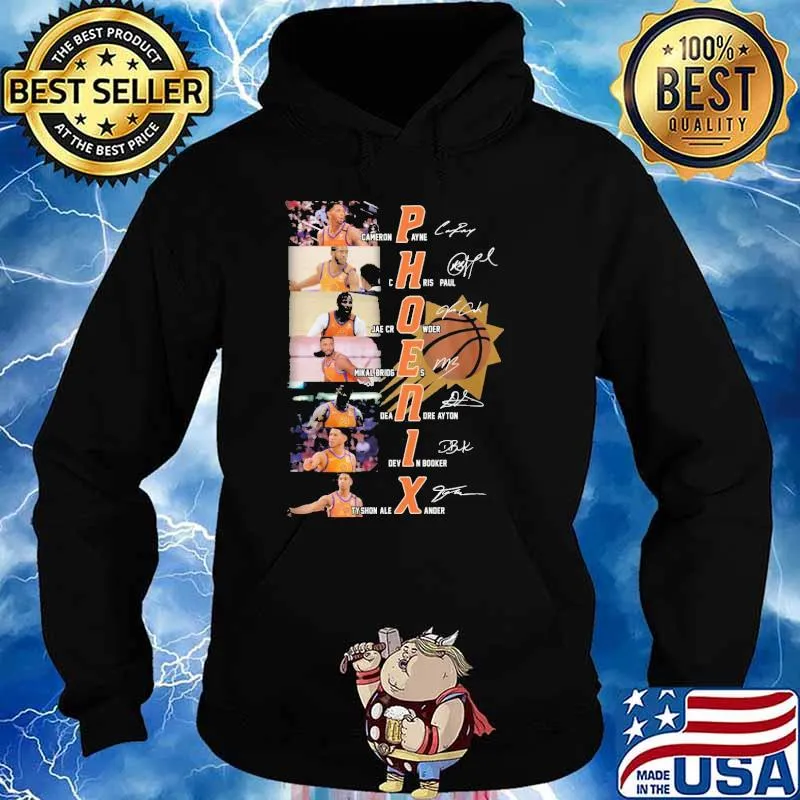 Phoenix signatures Cameron Payne s Hoodie