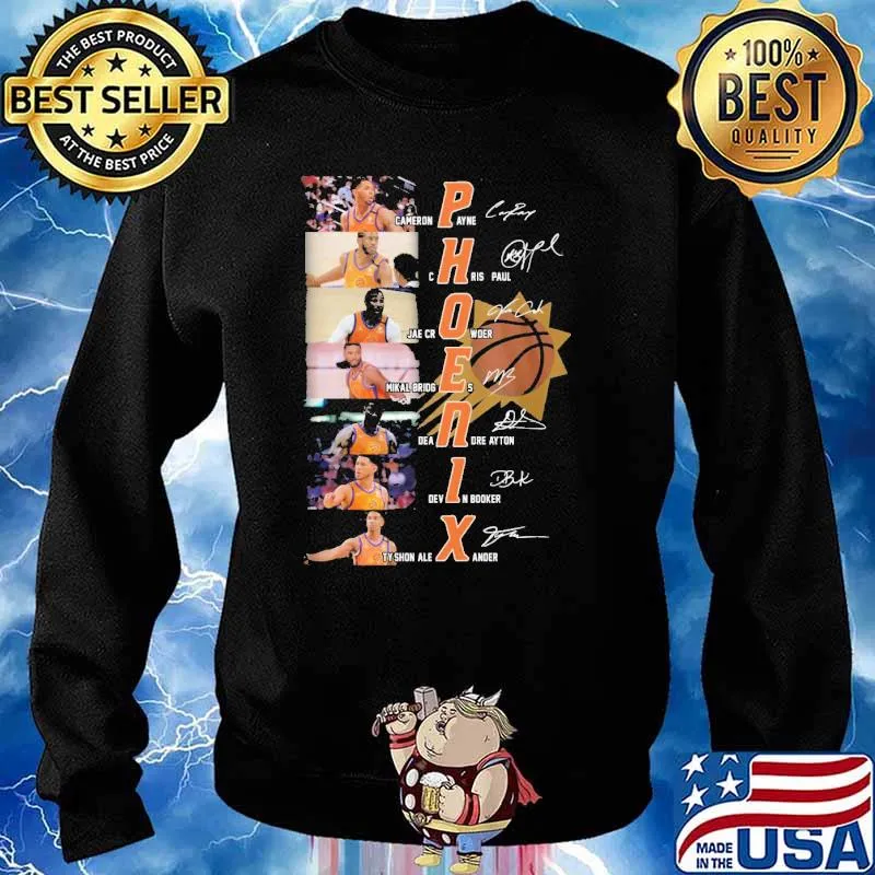 Phoenix signatures Cameron Payne s Sweater
