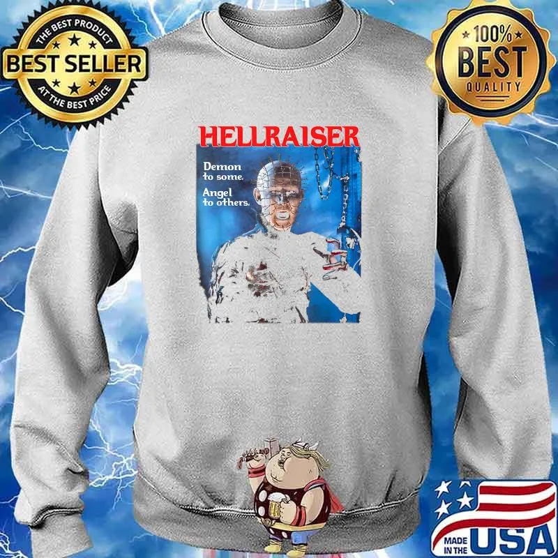 Pinhead Hellraiser Demon To Some Angel To Others T-Shirt Sweater