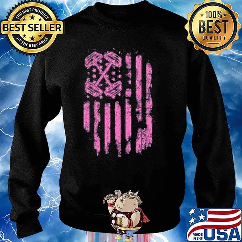 PINK BARBELL FLAG - AWARENESS EDITION s Sweater