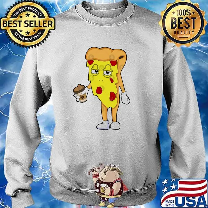 Pizza with Salami Cheese & Coffee s Sweater