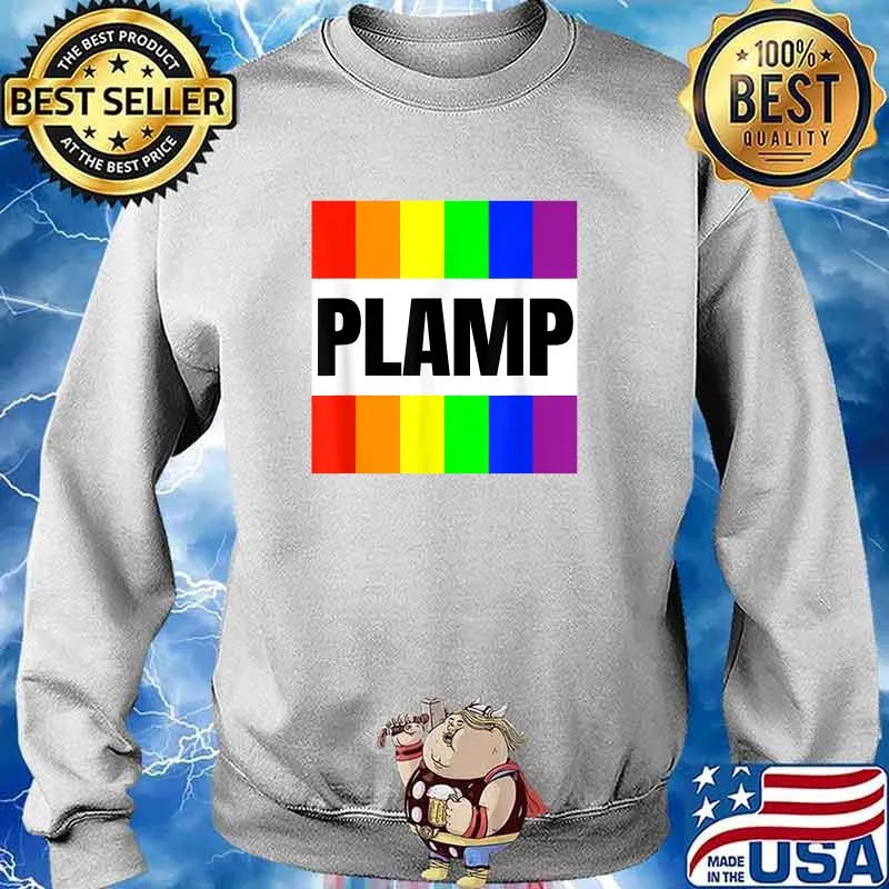 PLAMP Rainbow Colors T-Shirt Sweater