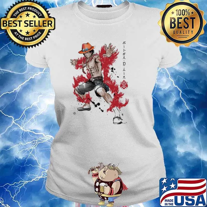 Portgas D. Ace Shirt Ladies tee