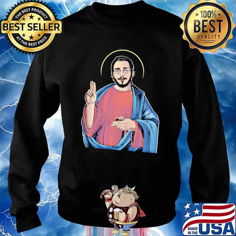 Post malon jesus s Sweater
