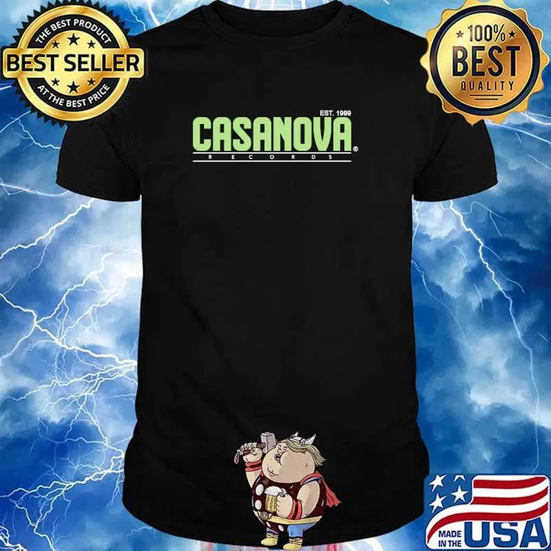 Premium casanova Records Est. 1999 - GREEN T-Shirt