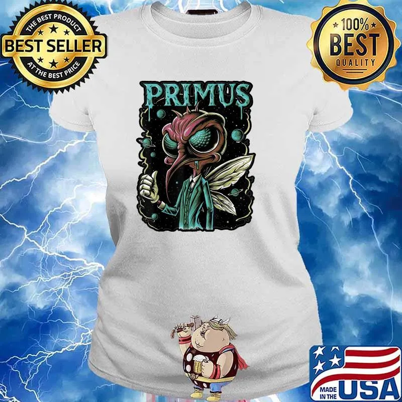 Primus-10s Poster T-Shirt Ladies tee