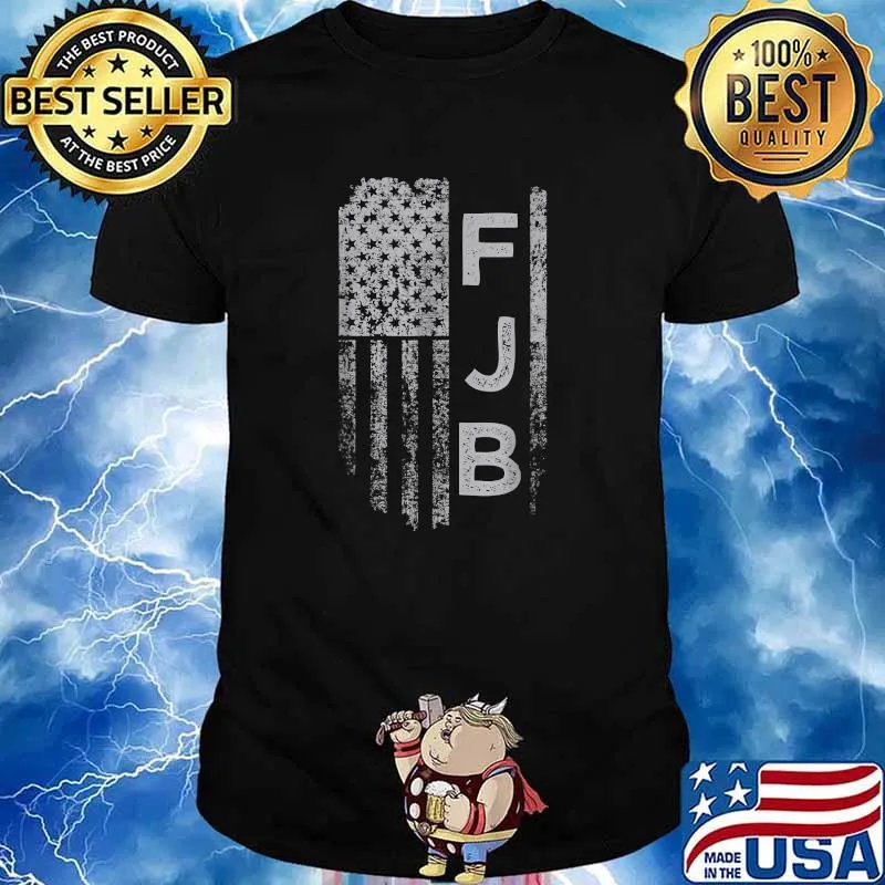 Pro America Flag F Biden FJB T-Shirt