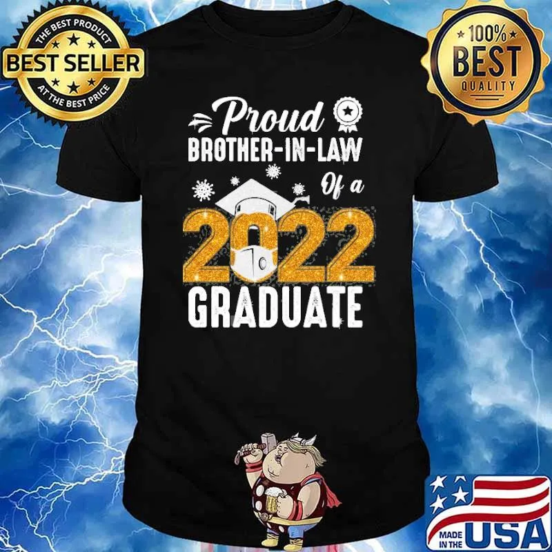 Proud Brother In Law Of A 2022 Graduate Face Mask Shirt