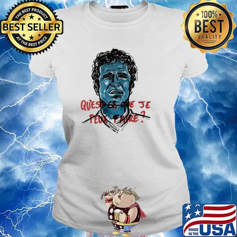 Quest Ce Que Je Peux Faire Pierrot Le Fou T-Shirt Ladies tee