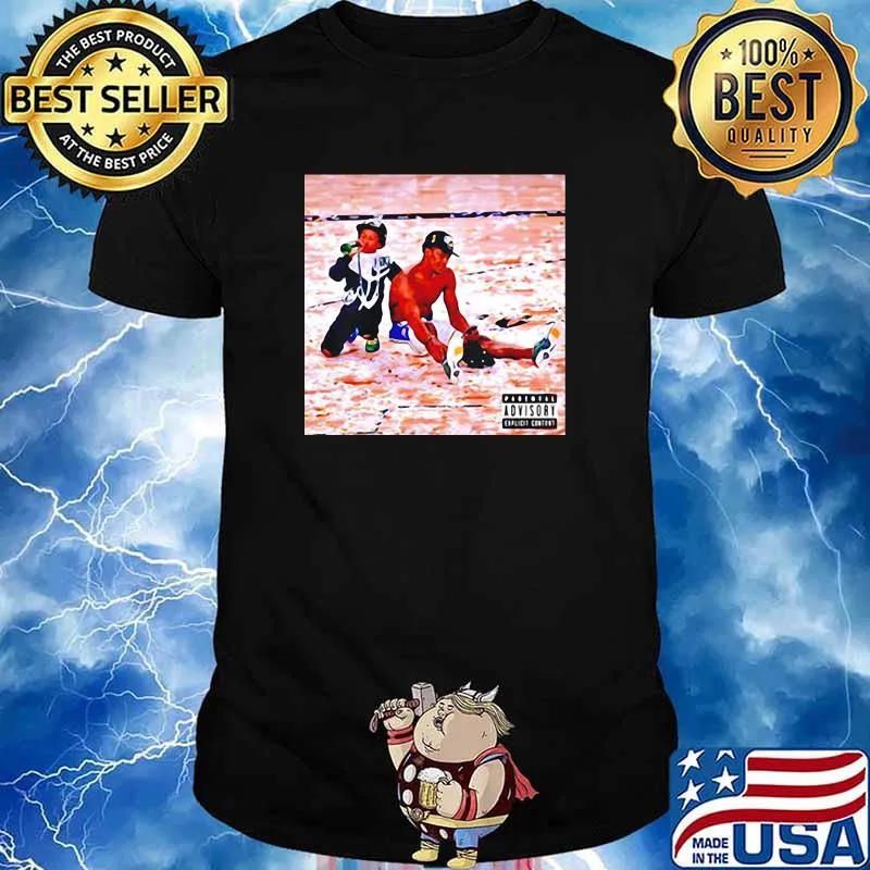 Rajon Rondo’s Son Drinking Champagne Album Cover shirt