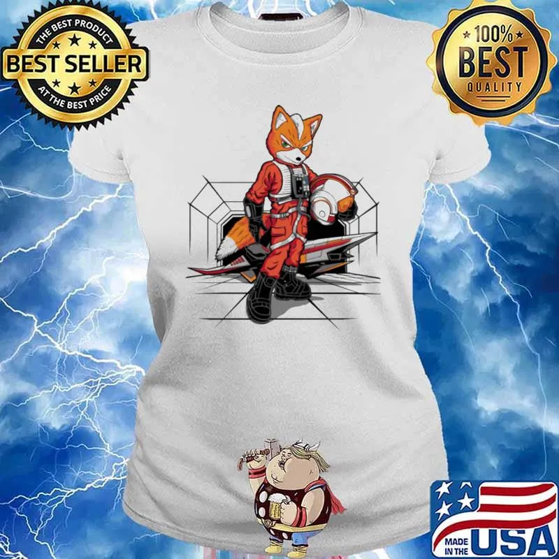 Rebel fox game s Ladies tee