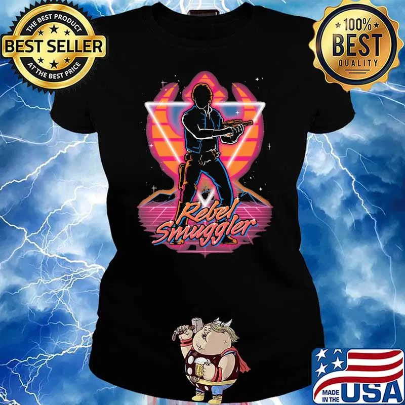Rebel Smuggler Retro Shirt Ladies tee