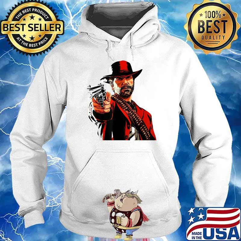 Red Deads Redemptions T-Shirt Hoodie
