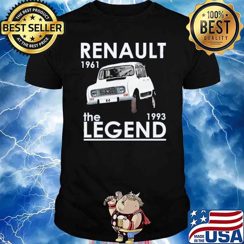 Renault 1961 1993 the legend shirt
