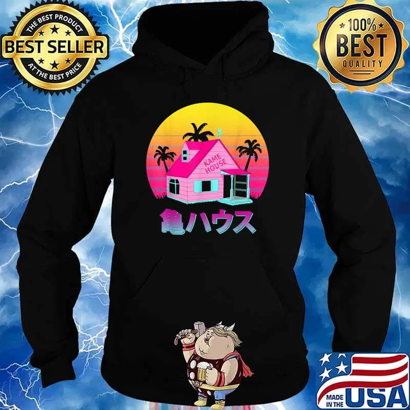 Retro Kame Houses T-Shirt Hoodie