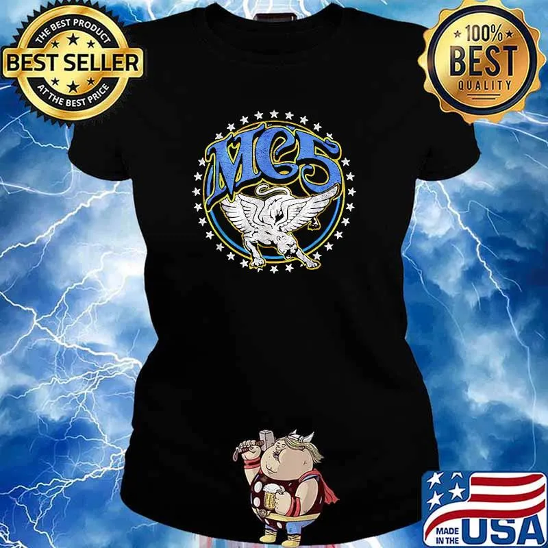 Retro MC5 Band Memes Cosplay Vaporware Rock Music T-Shirt Ladies tee