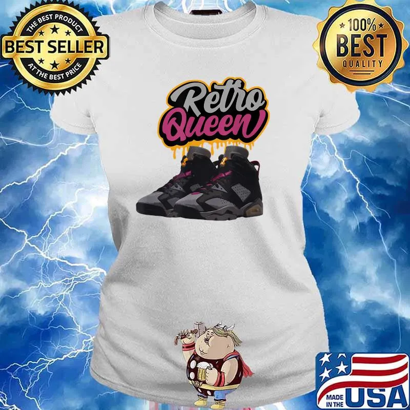 Retro Qreen Sneaker T-Shirt Ladies tee