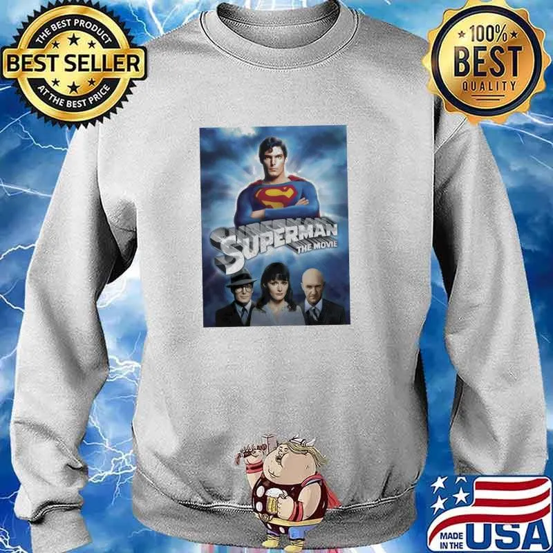 Richard Donner Superman Christopher Reeve T Shirt Sweater