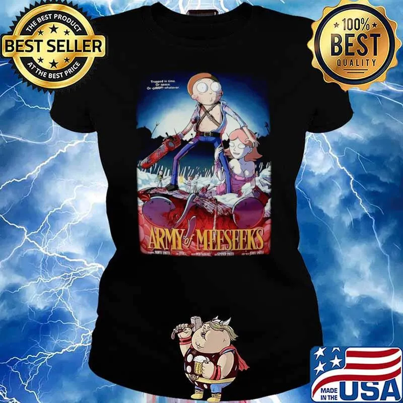 Rick And Morty Army Of Meeseeks s Ladies tee