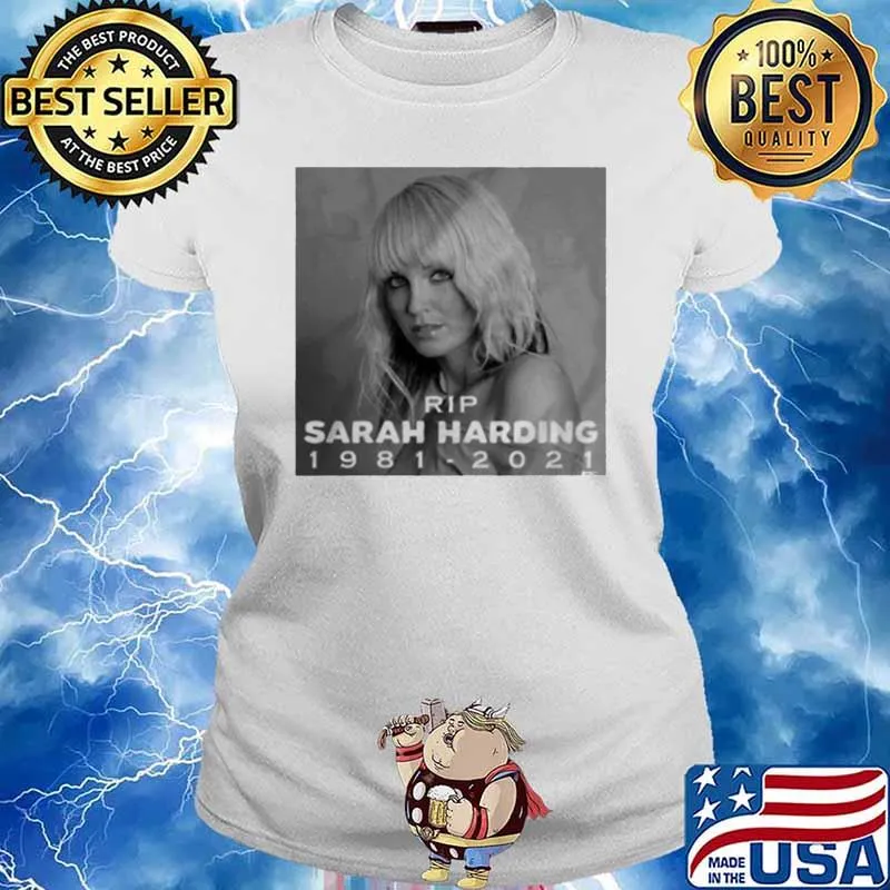 RIP Sarah Harding essential 1981 2021 s Ladies tee