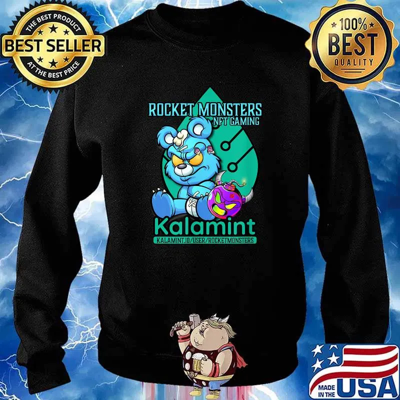 RM Bad Baby Rocket Monsters Kalamint T-Shirt Sweater
