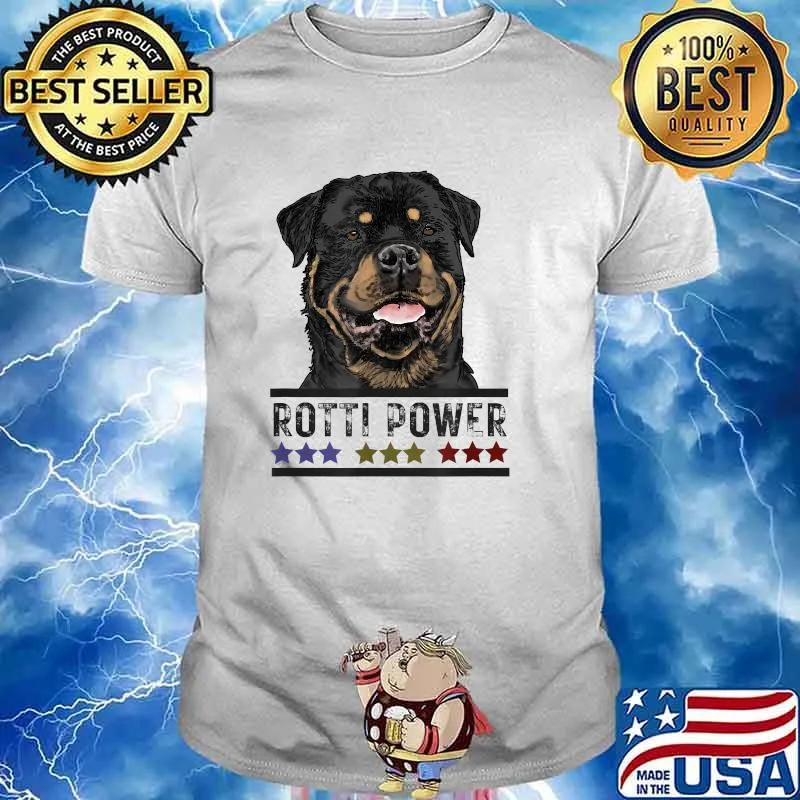 Rottweiler Stars Vintage T-Shirt