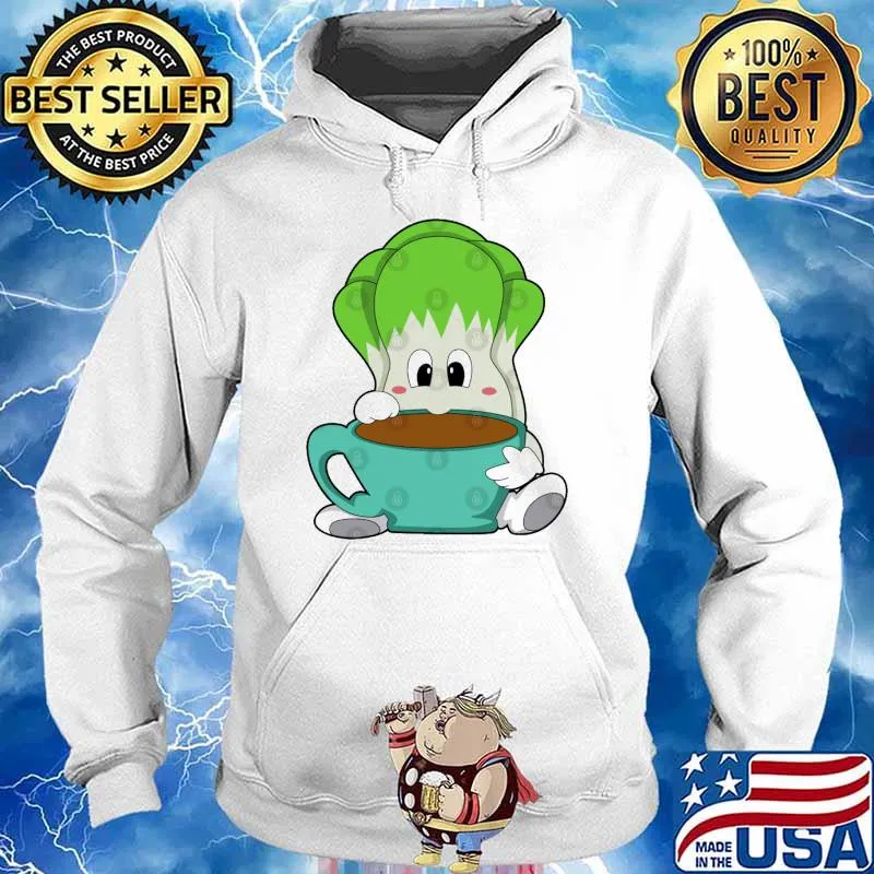 Salad with Cup of Coffee s Hoodie