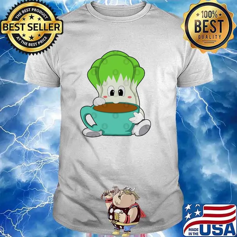 Salad with Cup of Coffee shirt