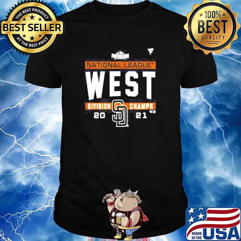 San Diego Padres National League NL West Division Champions 2021 sport shirt