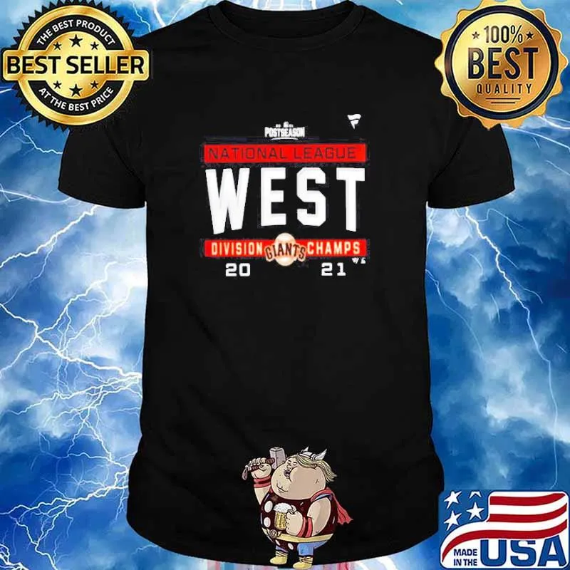San Francisco Giants National League NL West Division Champions 2021 sport shirt