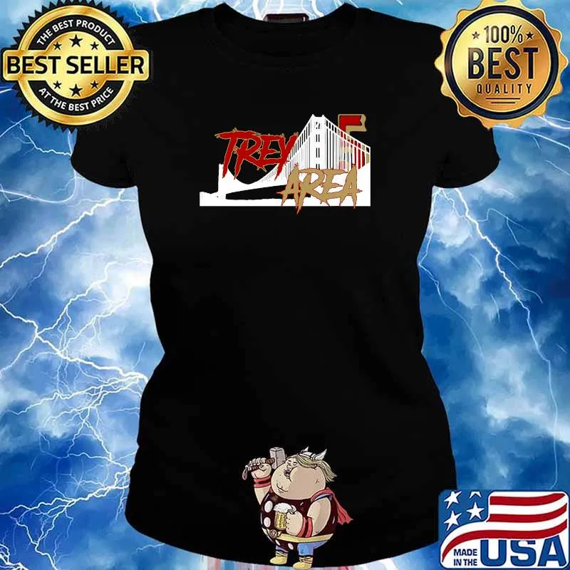 San Francisco Trey Area 5 T-Shirt Ladies tee