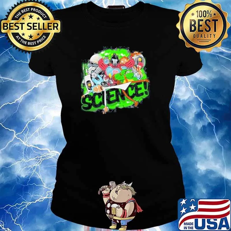 Science exclusive ninja turtle s Ladies tee