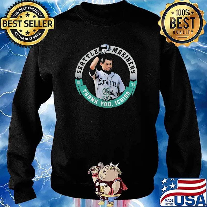 Seattle Mariners Majestic Thank You Ichiro Suzuki s Sweater