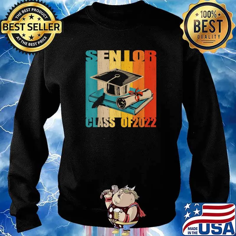 Senior Class of 2022 Vintage T-Shirt Sweater