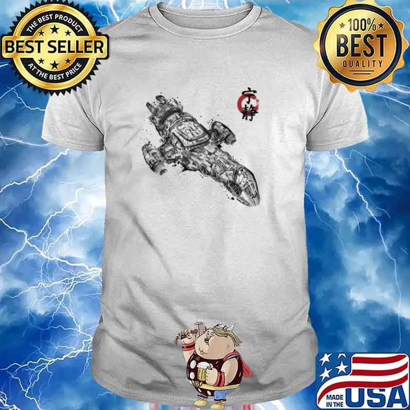 Serenity sumi-e sumi ink wars shirt