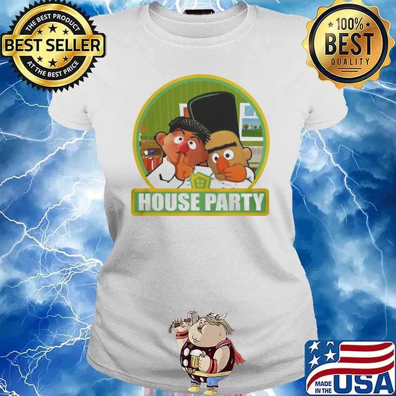 Sesame house party s Ladies tee