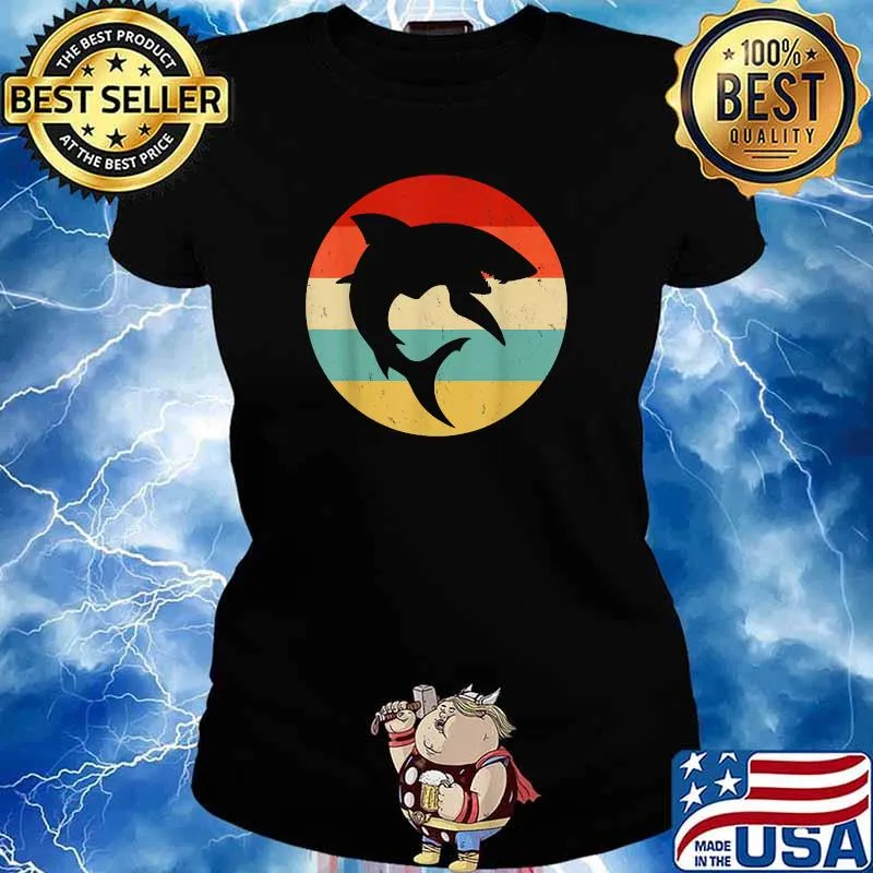 Shark Vintage T-Shirt Ladies tee